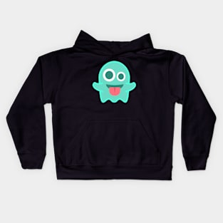 Ghouly Googly Ghost Kids Hoodie